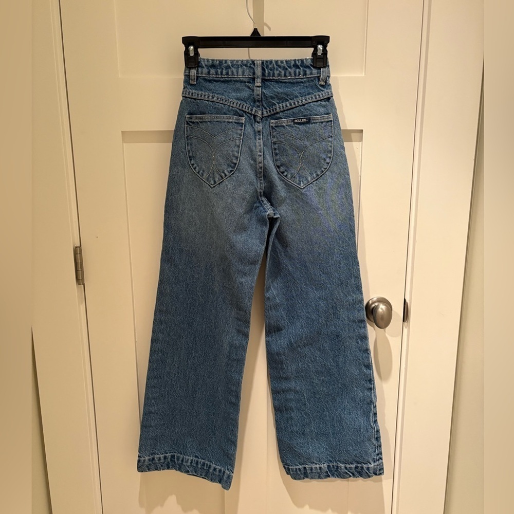 ROLLAS High Rise Wide Leg
Jeans Size 24 - Picture 4 of 10